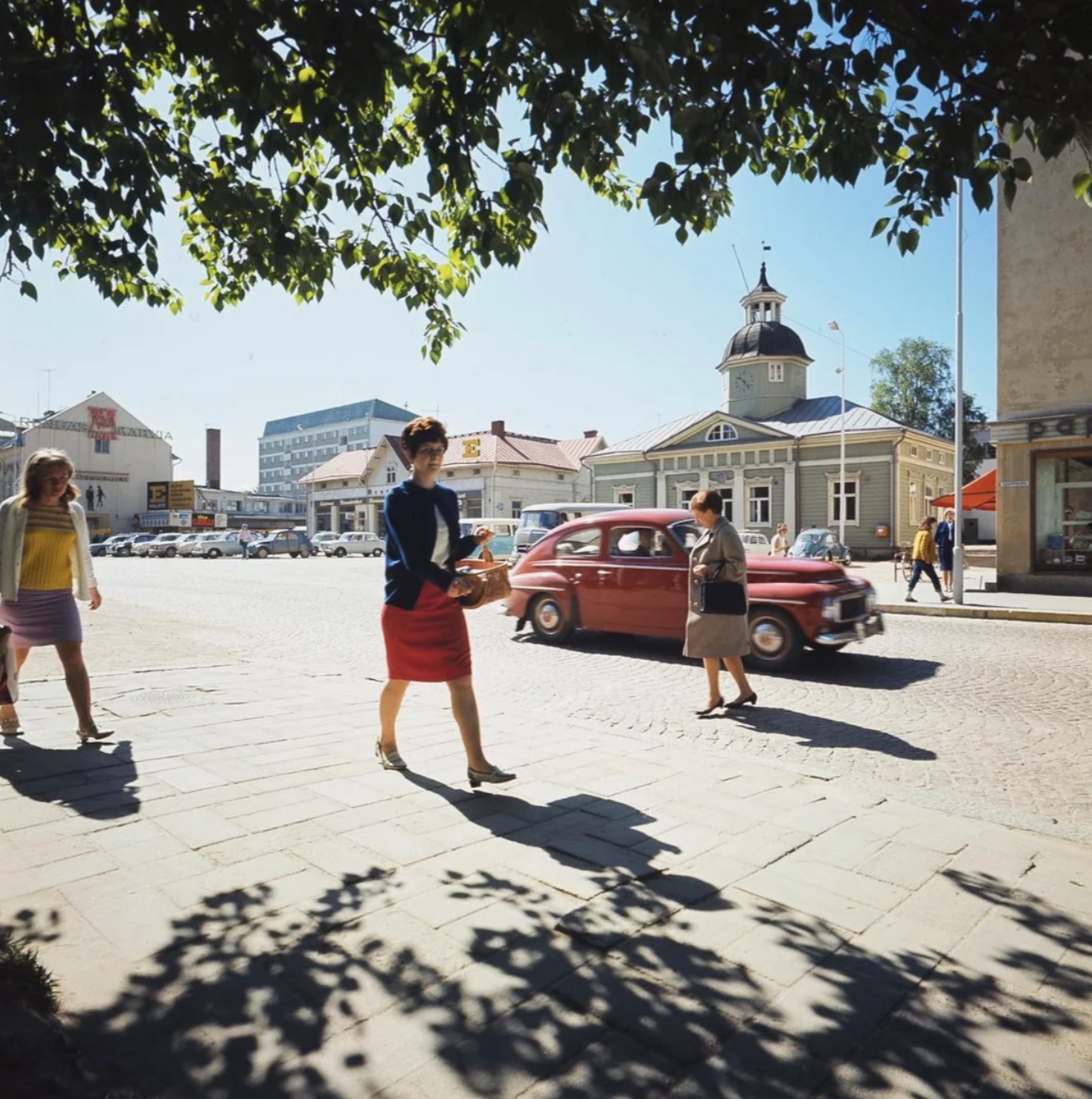 The streets of Helsinki